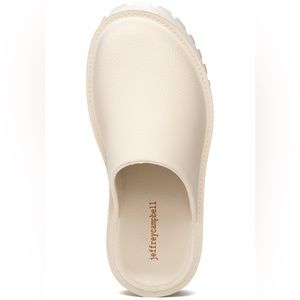 Jeffrey Campbell CLOGGE MULE SEA SALT RUBBER